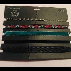 Choker necklaces